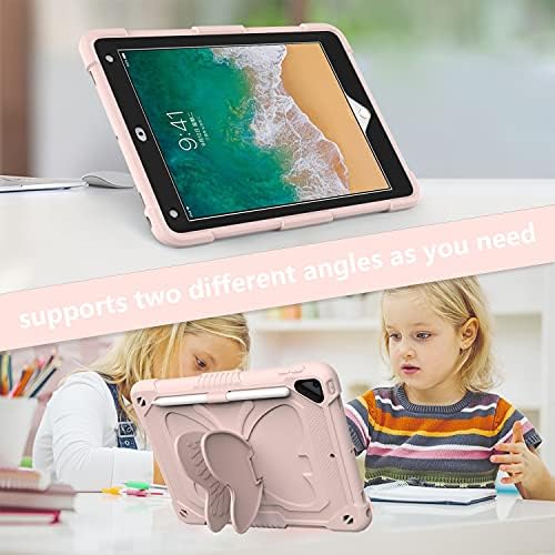 טאבלט טאבלט מחשב תיק שקית שקית שרוולים מארז טבליות לאייפד חמישי הדור השישי לילדים | iPad 9.7 Case 2017 2018, מקרה לילדים אטום הלם עם רצועת